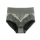 Hög midja bomullsunderkläder för kvinnor