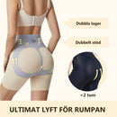 Shorts med hög midja som kontrollerar magen