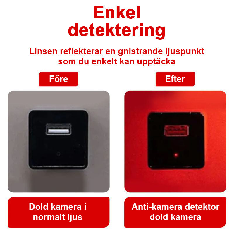 Infraröd Mini AntiSpy-detektor