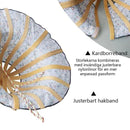 Fashionabel fläkthatt i bambu