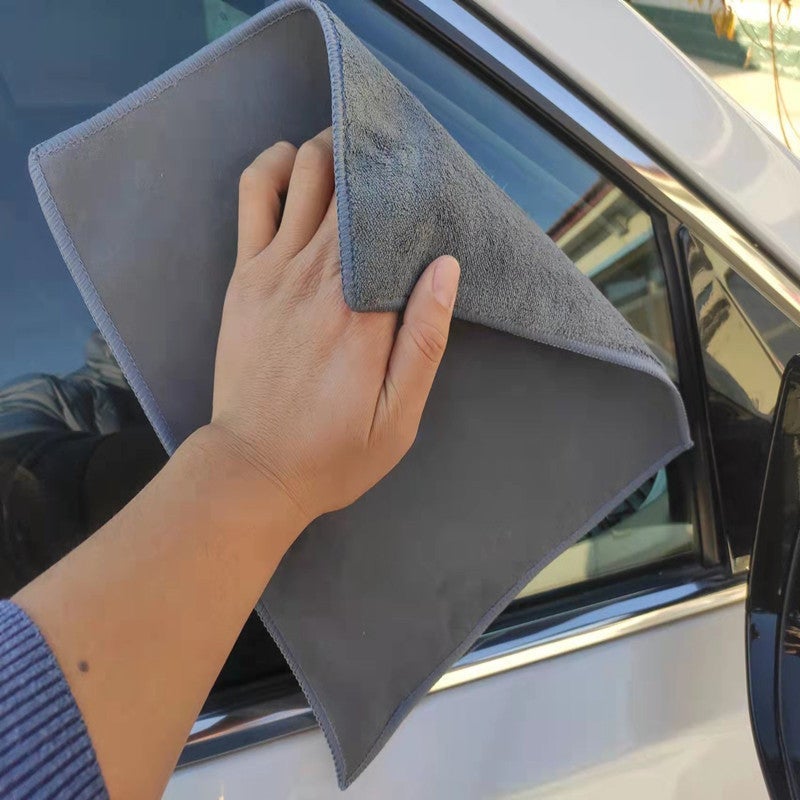 Superabsorberande handduk för biltorkning