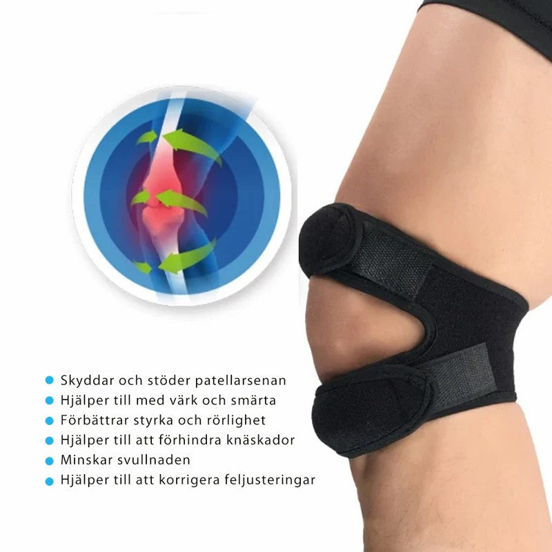 Knäskydd - för smärtlindring och patellastabilisering