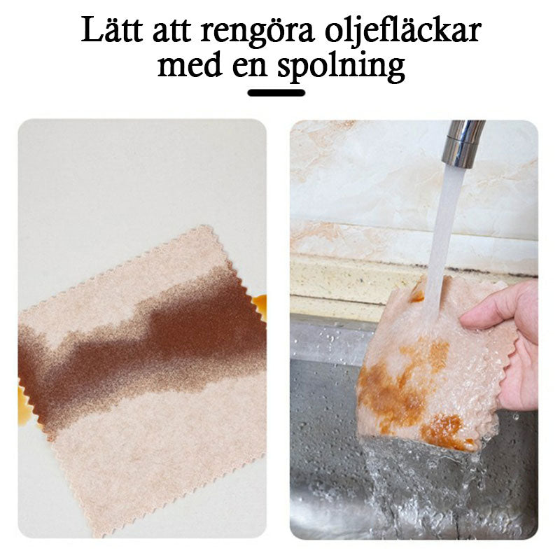 Rengöringsduk av loofah med fri skärning