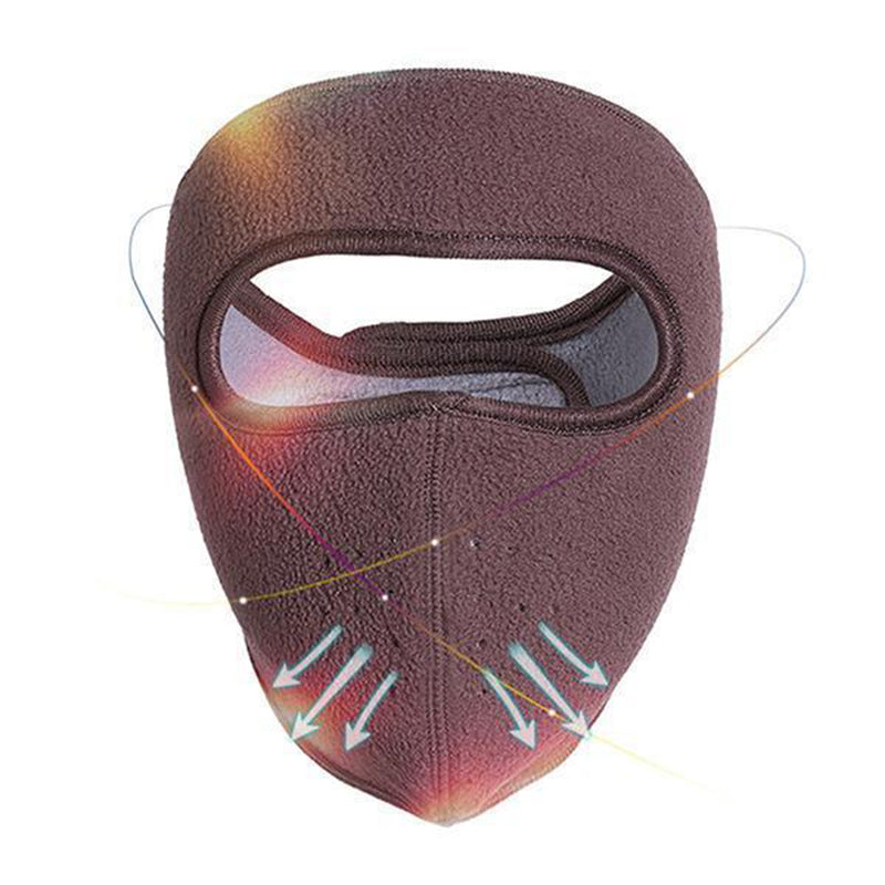 Varm fleecemask