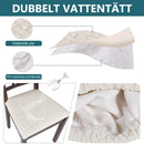 Vattentäta överdrag till stolar i matsalar