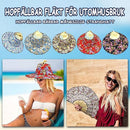 Fashionabel fläkthatt i bambu