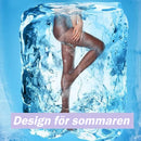 Pärlemorskimrande silkesstrumpor Sexiga nylonstrumpbyxor