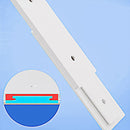 Självhäftande hylshållare utan perforering