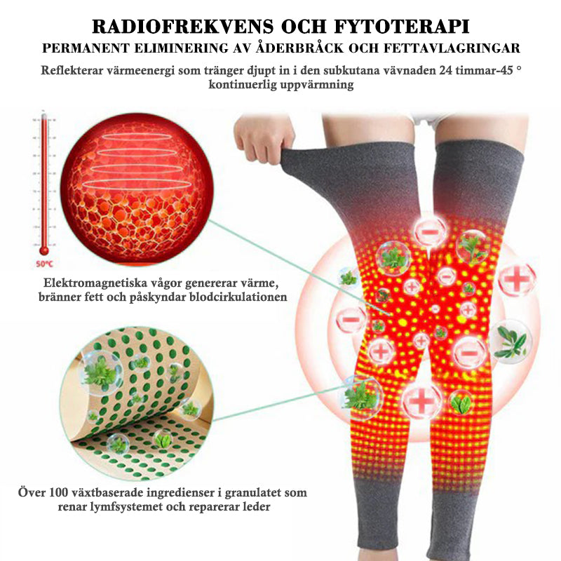 Radiofrekvent växtbaserat termiskt knästöd