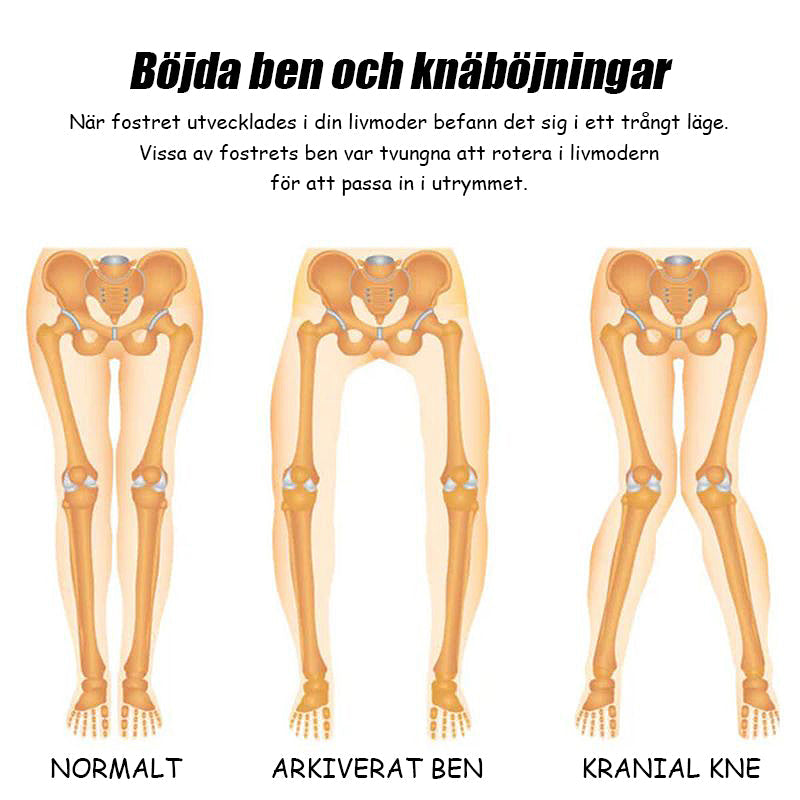 Inläggssulor med omedelbart stöd för halvbågigt ben