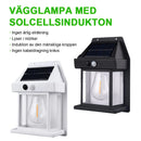 Solar tungsten vägglampa för utomhusbruk