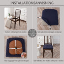 Vattentäta överdrag till stolar i matsalar