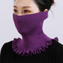 THICK ELASTIC TURTLENECK COLLAR