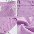 Trosor med hög midja och tryckta blommor