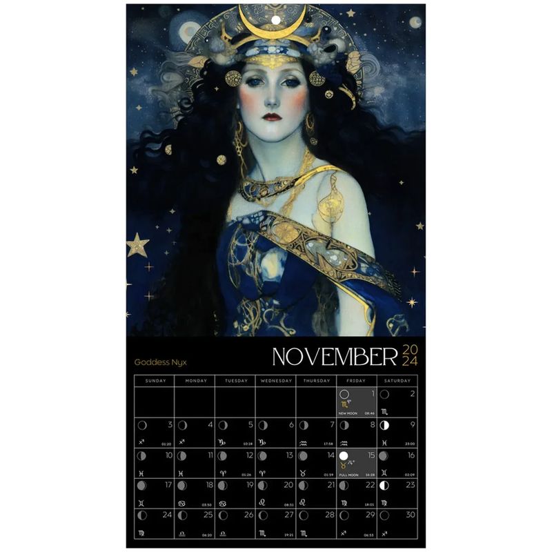 Dark Goddess 2024 kalender