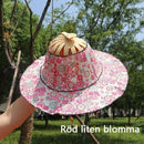 Fashionabel fläkthatt i bambu