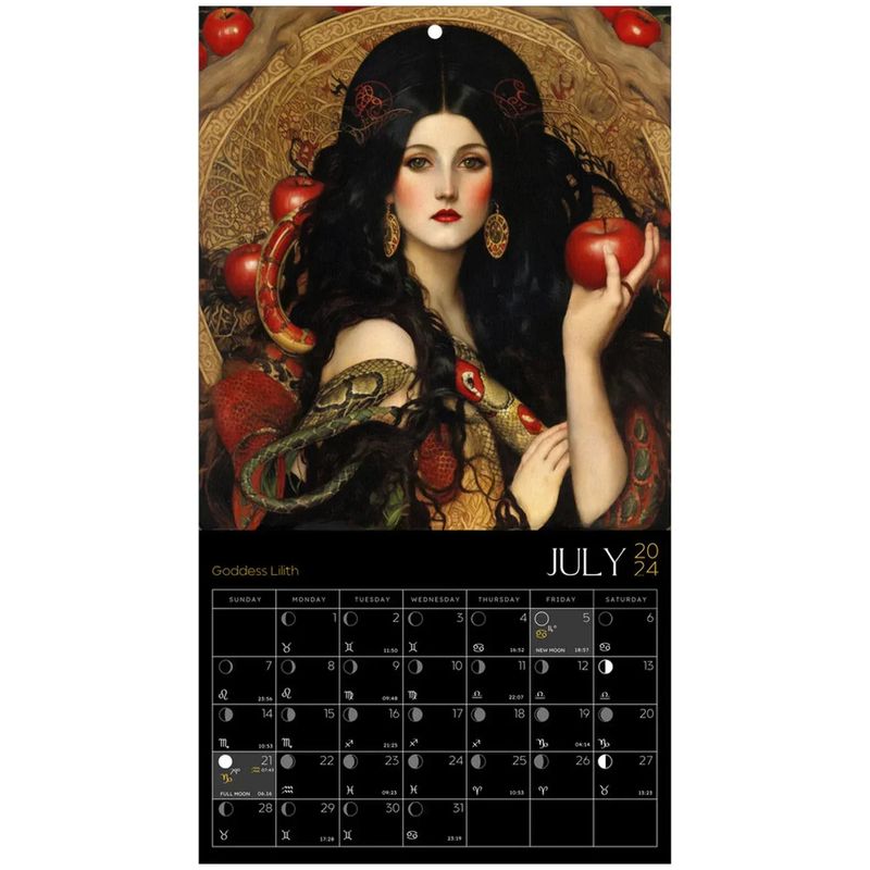 Dark Goddess 2024 kalender