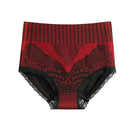 Hög midja bomullsunderkläder för kvinnor