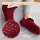 Tjock vadderade strumpor och skor