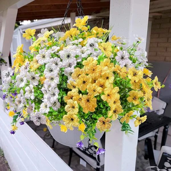 Konstgjorda blommor för utomhusbruk