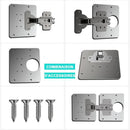 Platta för reparation av gångjärn