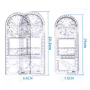 Multifunktionell geometrisk linjal