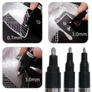 Ink Marker Pen med spegeleffekt