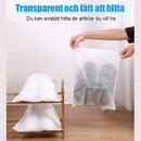 Skopåse i non-woven förvaringspåse med dragsko