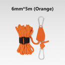 Bärbar remskiva Campingrep