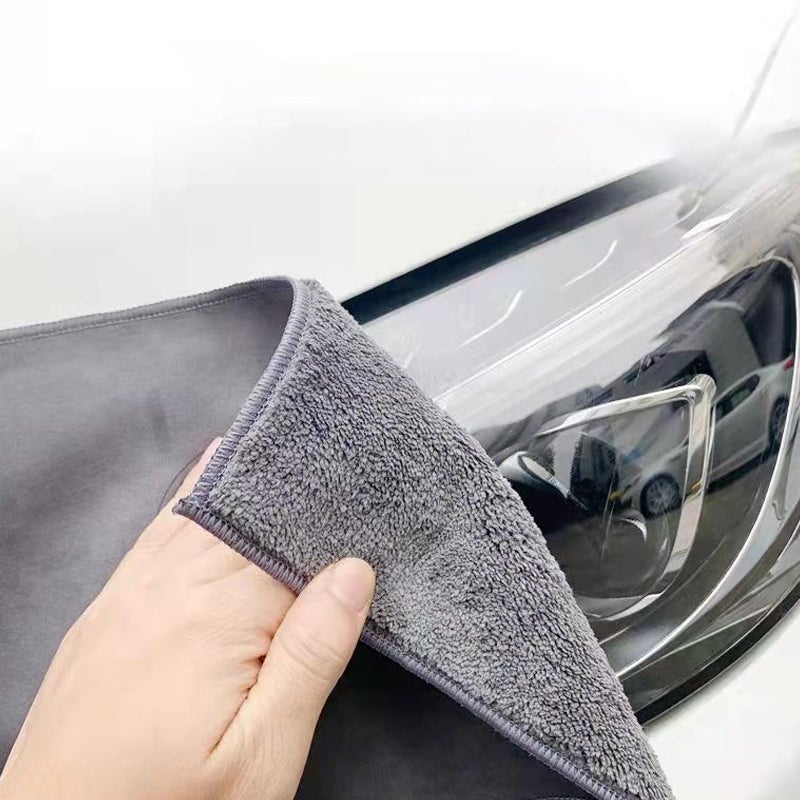 Superabsorberande handduk för biltorkning