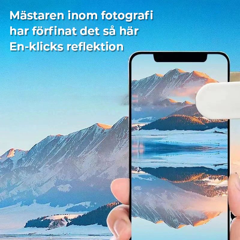 Mobiltelefon reflektionskamera