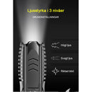 Multifunktionell uppladdningsbar ficklampa