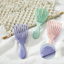 Mjuk kam för rakt och öppet hår