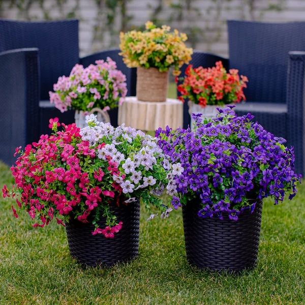 Konstgjorda blommor för utomhusbruk