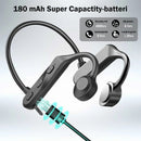 Trådlösa Bluetooth-hörlurar med benledning för sport och löpning