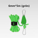 Bärbar remskiva Campingrep