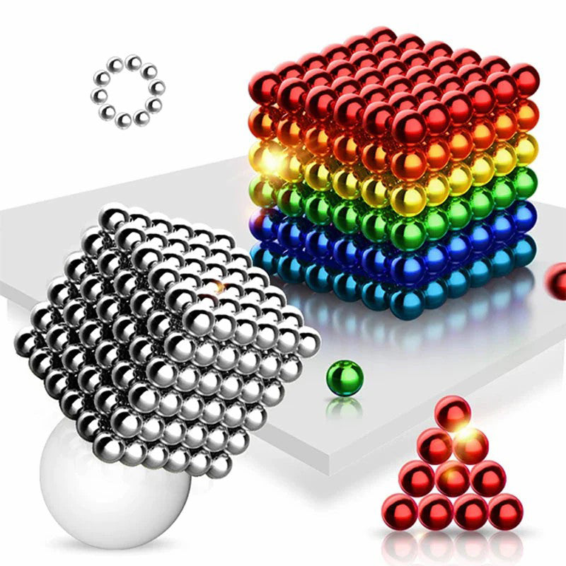 Dekompression Rubiks kub magnetisk sfär