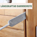 Dammborste med långt handtag